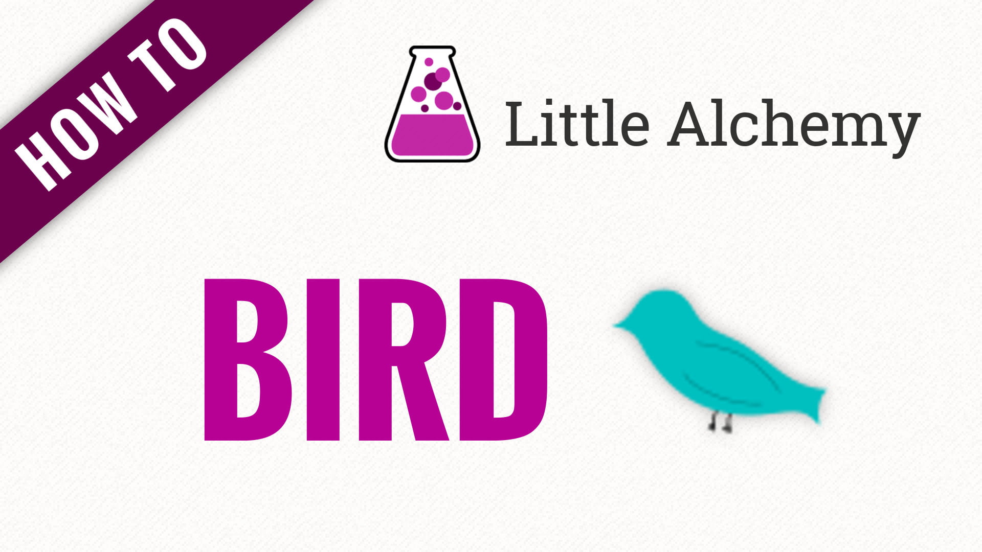 How to Make Bird Little Alchemy
