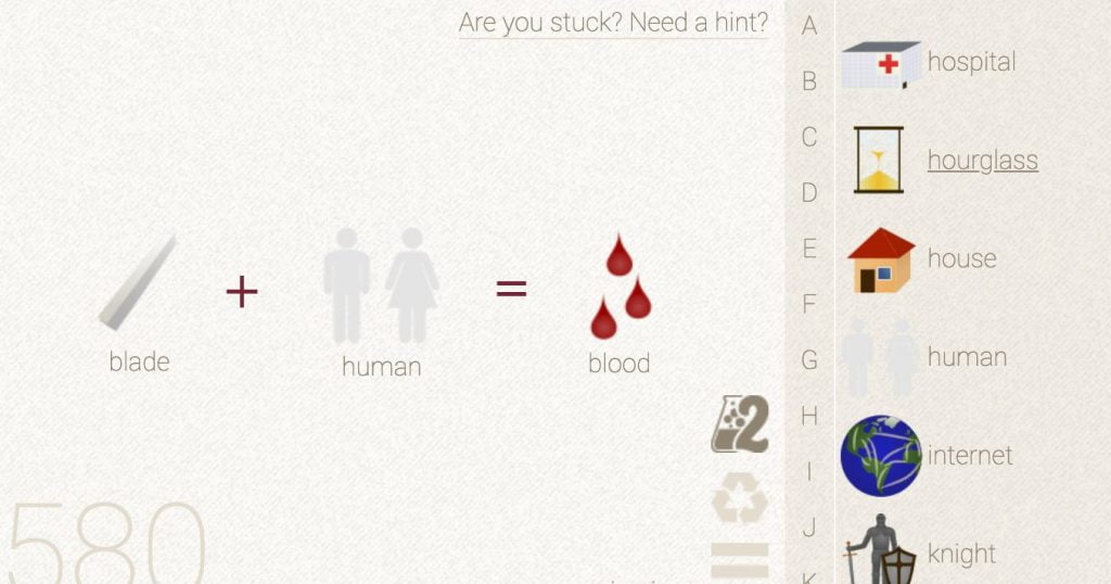 how to make blood in little alchemy 2
